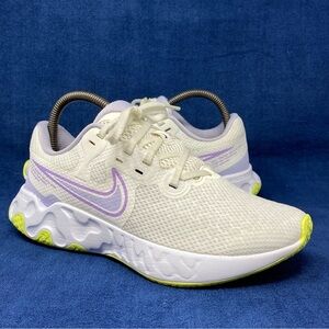 Women's Nike Renew Ride 2 Running Shoes Summit White Lilac CU3508-100 Size US 8